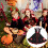 2 Delar Halloweenskapel Barns Korsmönster 11