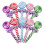 50 Unidades Inflável 47Cm Para Decoração De 10