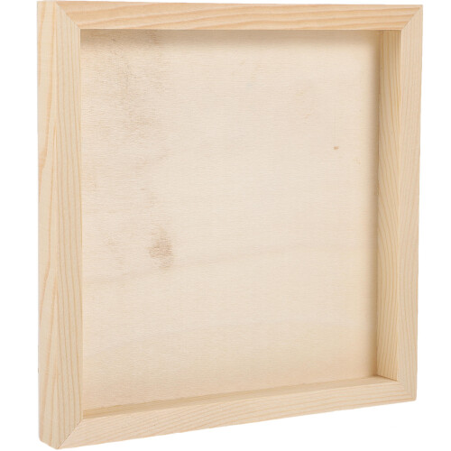 2St Khaki DIY Träramar För Barn Målning 2