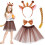 1 Set Giraffkostym Tutu Kjol, Huvband, Slip 10