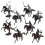 32 Pcs Soldado : Miniatura Medievais Com 9