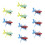 10Pcs Pull-Back Frictionsdriven Leksak För Toddler 1