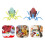 10Pcs Pull-Back Frictionsdriven Leksak För Toddler 11