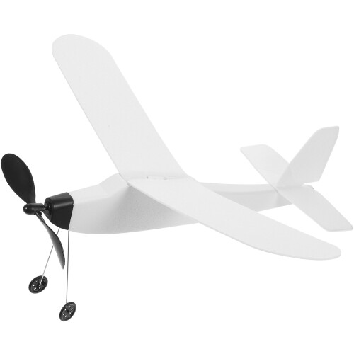 Gummibanddriven Portabel Glidflygmodell För Barn 2
