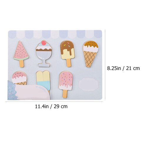 7 Delar Barns Pedagogisk Leksak Simulerad Glass 1