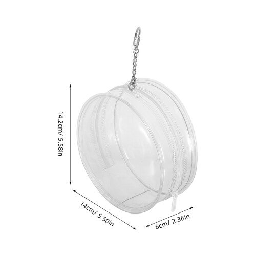 Figure Expositor: Bolsa Transparente Com Chaveiro Para Miniaturas 2