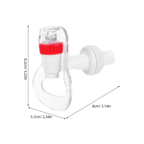2Pcs Torneira De Para Plástica E 1