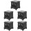 5Pcs Miniatyröppen För Dockskåp Möbel Tillbehör 8