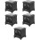 5Pcs Miniatyröppen För Dockskåp Möbel Tillbehör 9