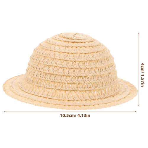Mini Chapéu De Para Artesanato Decoração Miniatura 2