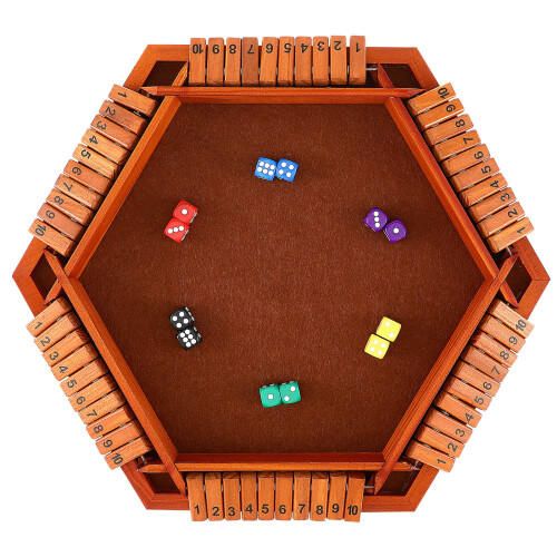 Shut The Box De Com Dados Para Reunião Casa
