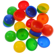 20Pcs Aktivitetsbollar Små Färgglada Håliga Bollar
