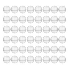50 Unidades Cápsulas Plástico Transparente Para , Brinquedos E