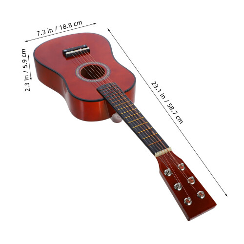 Kids Gitarr 23 Stränginstrument Musikalisk Leksak 1