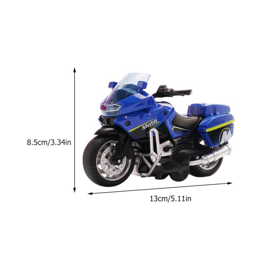 1 Mini Motocicleta De Brinquedo Com Friction 2