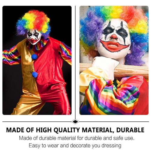Peruca De Para Cosplay E De Palhaço 1