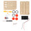 1 Conjunto De Brinquedo Avião Diy Simulado 1