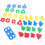 16 Pares Brinquedo Educativo Crianças Encaixe 11