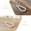3Pcs Spiral Handsetkabel För Fasttelefon Hållbar Sträckbar 8