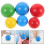 6Pcs Conjunto De Croquet Para Crianças Com Bolas Coloridas 9