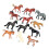 12Pcs Realistisk Hästmodell Barns Lek Lärospel Barns Present 1