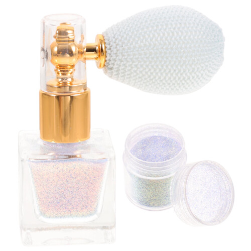 Conjunto De Aerossol Glitter Corporal Pó Spray Para O