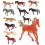 48 Pcs Realistiska Plasthästfigurer Mini Hästleksaker 1