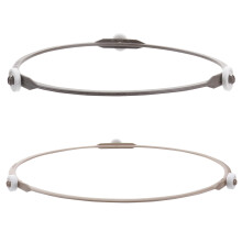 2Pcs Acessórios Para Forno Micro- Anéis Giratório