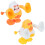 2Pcs Brinquedo De Com Corda: Pintinho Saltitante Vintage 10