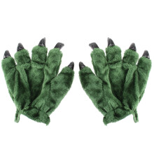 2 Par Dinosaurie Plusschvovhandskar Varm Vinterhandskar