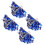 4Pcs Cheerleading Pom Poms Finger Ring Type 10