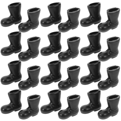 150 Pcs Miniatyr Tomteboots Dockhusr
