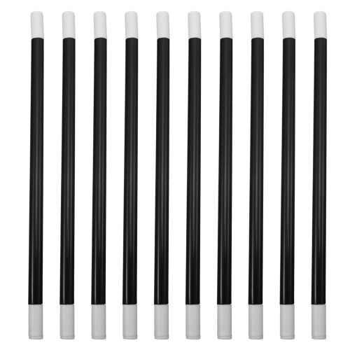 60 Pcs Plast Show Prop Svart Och Vit Trollstav