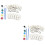 2 Set Diy Graffiti Påskblommor Khaki 7