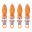 4Pcs Rattle Lång Leksak Plush 4