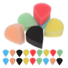 30 Pcs Ansiktsmålningssvampar Tårformade Högdensitets Applikatorer