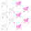 10Pcs Mini Simuleringsleksak, Minivagnsmodell, Barns Mini Leksak 1