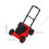 Gräsklippare Leksak: Realistisk Dockhus Trädgårdsverktyg 3