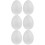 6 Pcs Kreativ Påskägg Simulation Festerägg 9