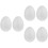 6 Pcs Kreativ Påskägg Simulation Festerägg 7
