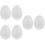 6 Pcs Kreativ Påskägg Simulation Festerägg 8