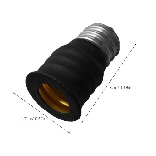 5Pcs Sockeladapter: E12 Till E14 För Glödlampa Hem 2