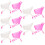 10Pcs Mini Simuleringsleksak, Minivagnsmodell, Barns Mini Leksak 10
