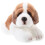 Simulation Hund Plush Figur Karikatyr Fylld 2