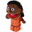 Familjemedlem Handdocka Plush Berättandedocka 10