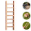 8Pcs Mini Trädgårdstrappa Modell Dockhusaccessoar Beige 11