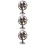 3 Delar Mini Luftfläktmodell Legering För Hem ( ) 8