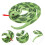 Simulation Stuffed Snake Toy Realistisk Falsk Orm Leksak 3