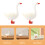 2Pcs Mini Ankasstaty Plast, För Skrivbord & Hem 7