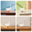 2Pcs Mini Ankasstaty Plast, För Skrivbord & Hem 6